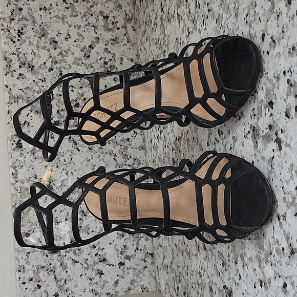 Schutz Juliana cage stilleto heels US sz 9.5 - Picture 2 of 10